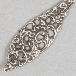 11-delig lot diverse zoutlepels, mosterdlepels en cocktailvorkjes zilver.
