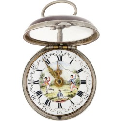 Ferts London Snek Spillegang - Thomas Hailes - Heren zakhorloge - ca. 1779.