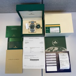 Rolex Submariner Hulk ''ongedragen'' 116610LV - Heren polshorloge - 2017.