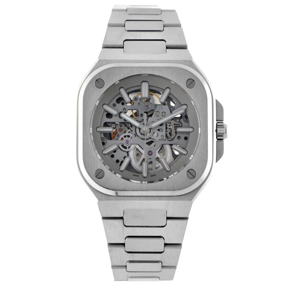 Bell & Ross Skeleton BR-05 - Heren polshorloge.