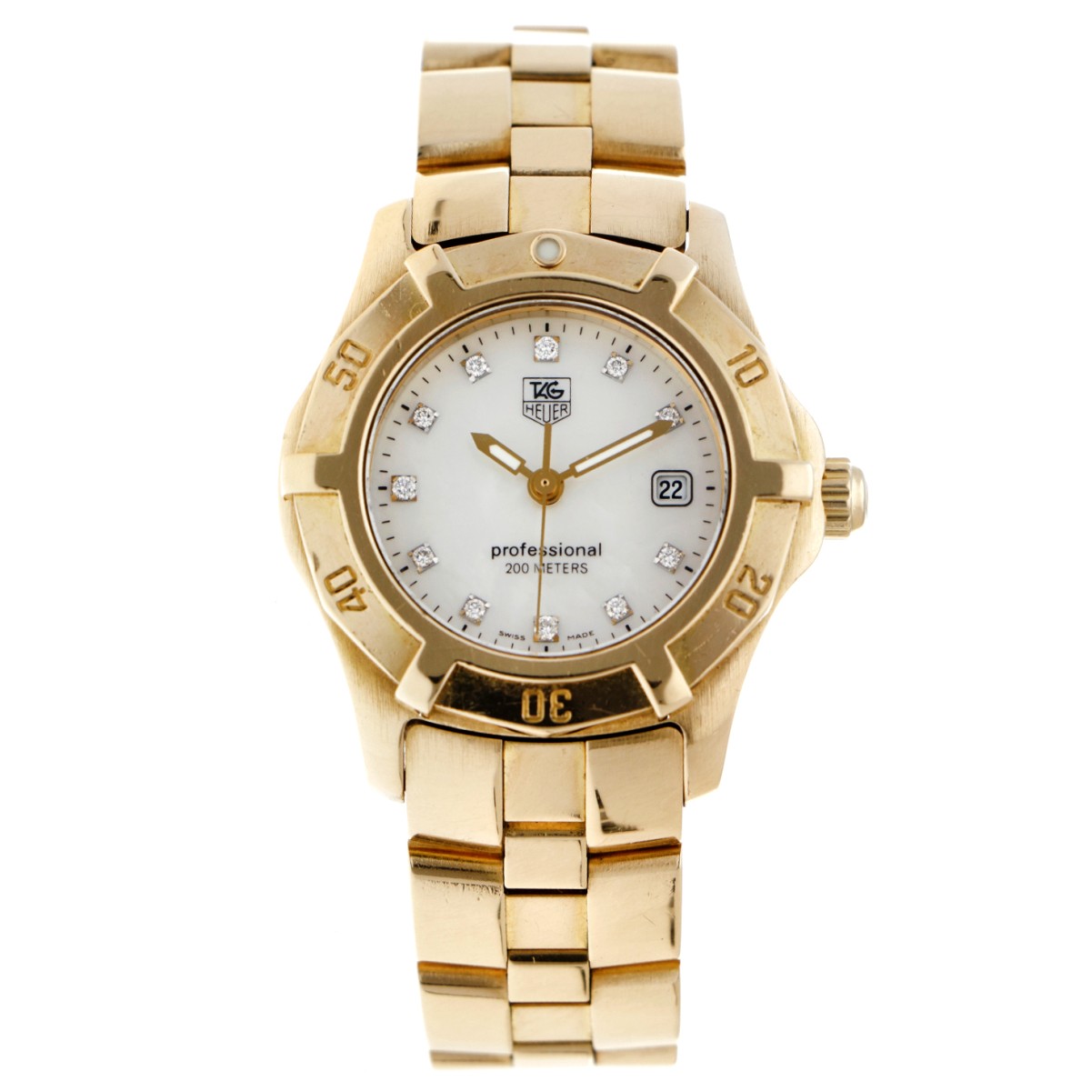 TAG Heuer Exclusive Professional Mother of Pearl WN1340.BG0352 - Dames polshorloge - 2006.
