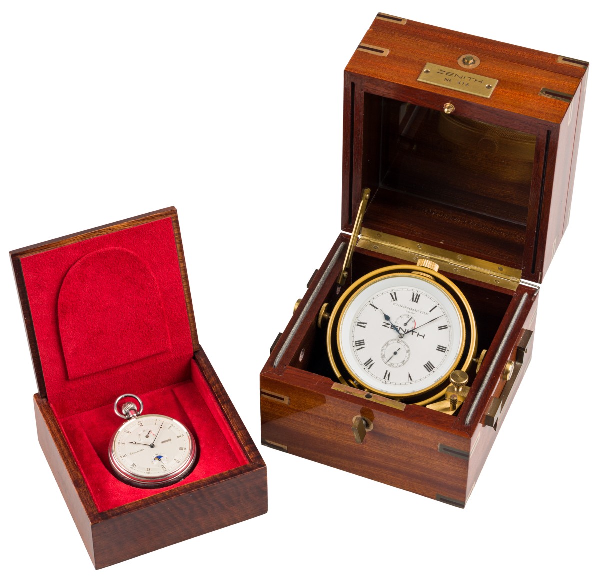 Zenith deckwatch 070050148  en scheepschronometer - 1984.