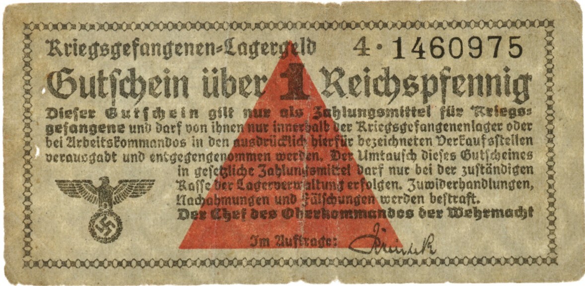 Germany. 1 Pfenning. Banknote. Type ND. - Fine.