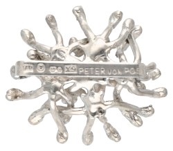 Sterling zilveren hanger door Zweedse designer Peter von Post.