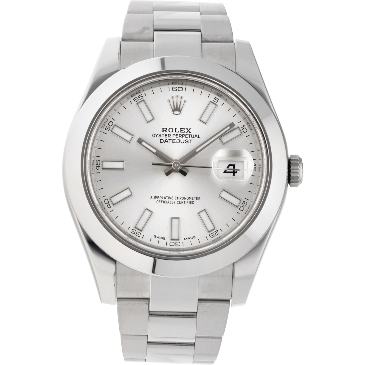Rolex Datejust 41 116300 - Heren polshorloge - 2017.