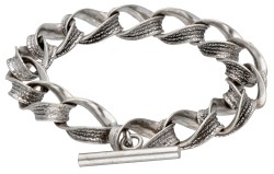 Sterling zilveren Zweedse design armband.