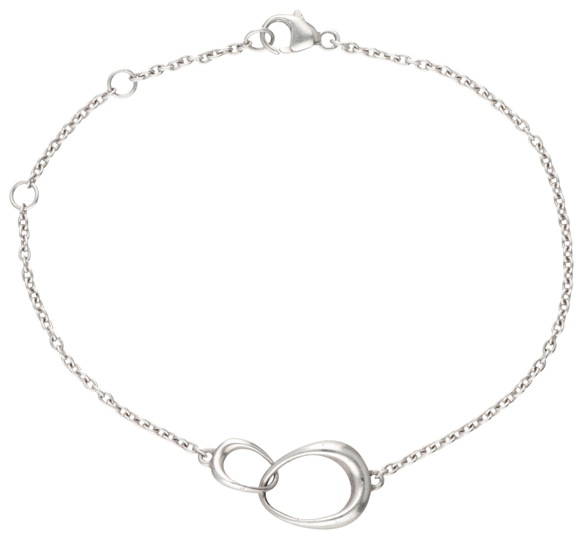 Sterling zilveren no.433A 'Offspring' armband door Jacqueline Rabun voor Georg Jensen.