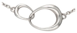 Sterling zilveren no.433A 'Offspring' armband door Jacqueline Rabun voor Georg Jensen.