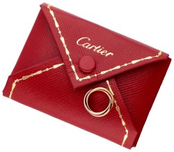 Cartier 18 kt. tricolor gouden 'Trinity' hanger.