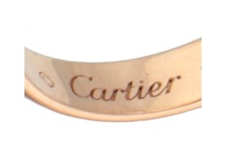 Cartier 18 kt. tricolor gouden 'Trinity' hanger.