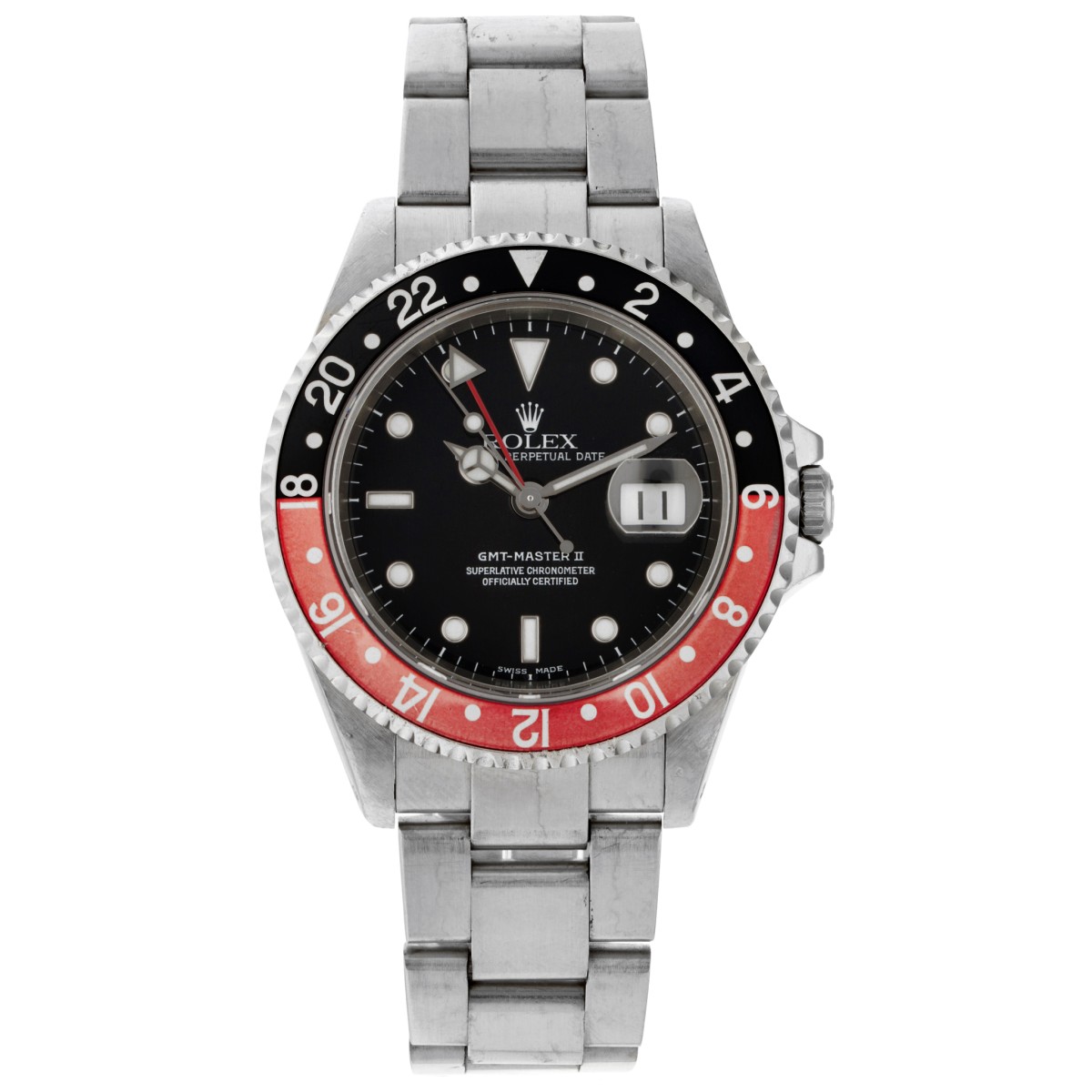 No Reserve - Rolex GMT-Master II Coke 16710 - Heren polshorloge - 2003.