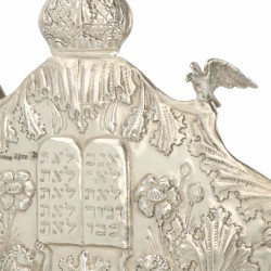Chanoeka Lamp zilver.