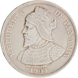 Panama. 50 Centesimos. 1904.