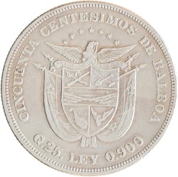 Panama. 50 Centesimos. 1904.