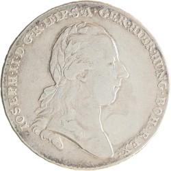 Kronenthaler. Brabant. Brussel. Joseph II. 1789. Zeer Fraai.