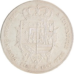 Italian states. Tuscany. Carlo Ludovico di Borbone and Maria Luigia. 10 Lire. 1807.
