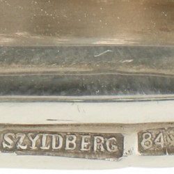 Chanoeka Lamp zilver.