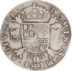 Filipsdaalder. Brabant. Antwerpen. Filips II. 1561. Zeer Fraai.