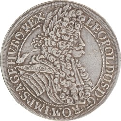 Austria. Habsburg empire. Vienna. Leopold I. Thaler. 1695.