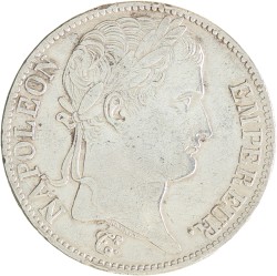 France. Empire. Napoleon. 5 Francs. 1812 H.