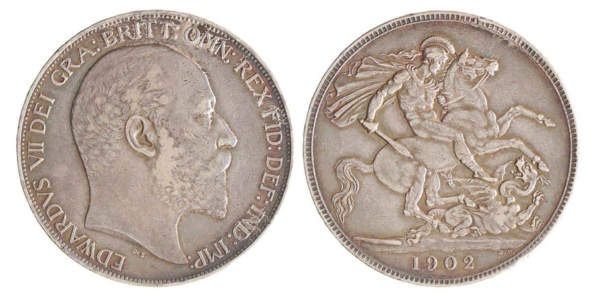 Great Britain. Edward VII. Crown. 1902.