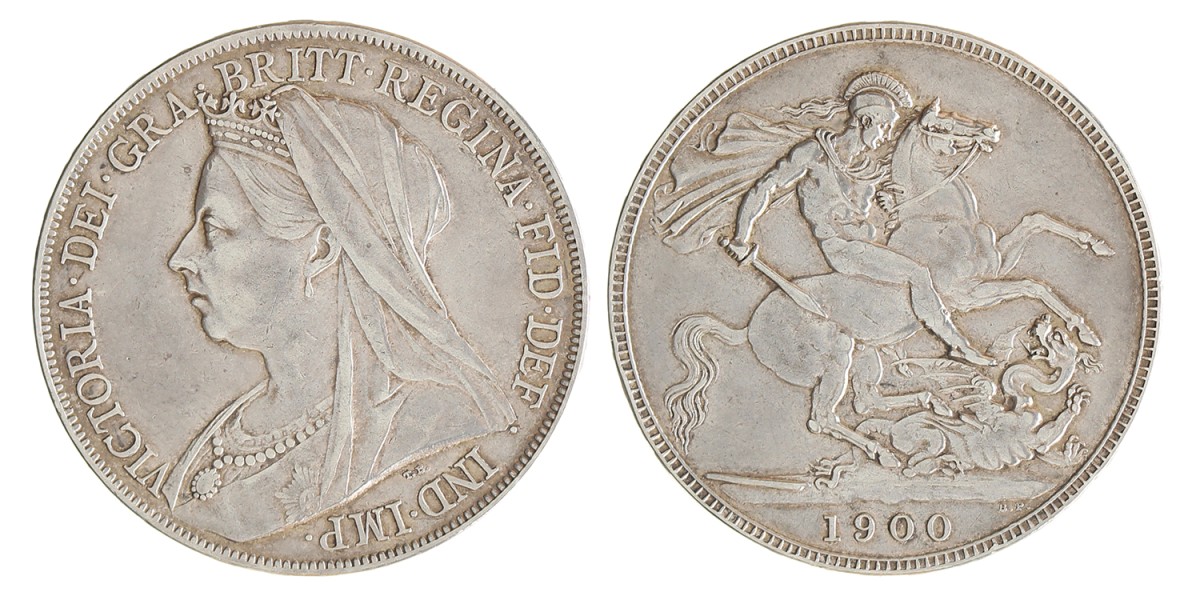 Great Britain. Victoria. Crown. 1900 LXIV.