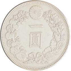 Japan. Meiji period. Mutsuhito. 1 Yen. Yr. 27 (1894).