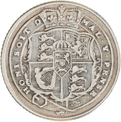 Great Britain. George III. 6 Pence. 1816.