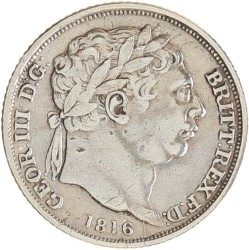 Great Britain. George III. 6 Pence. 1816.