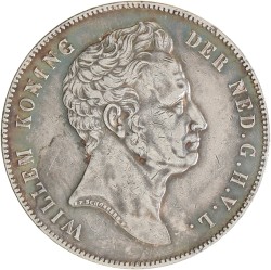 2½ Gulden. Willem I. 1840. Zeer Fraai / Prachtig.
