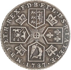Great Britain. George III. Shilling. 1787.