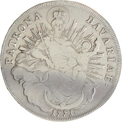 German states. Bavaria. Maximilian III Joseph. Thaler. 1771.