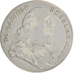 German states. Bavaria. Maximilian III Joseph. Thaler. 1771.