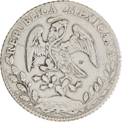 Mexico. Republic. 8 Reales. 1885 Mo MH.