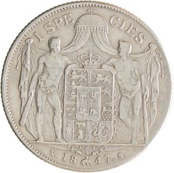 Denmark. Christian VIII. Speciedaler. 1847 V.S.
