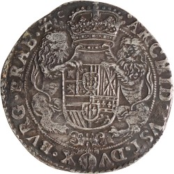 Dukaton. Brabant. Antwerpen. Filips IV. 1638. Zeer Fraai +.