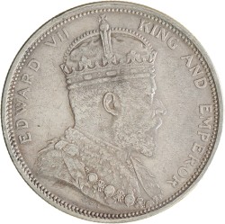 Straits Settlement. Edward VII. Dollar. 1904.