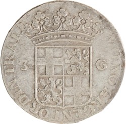 3 gulden - provinciale of staten. Utrecht. 1681. Fraai / Zeer Fraai.