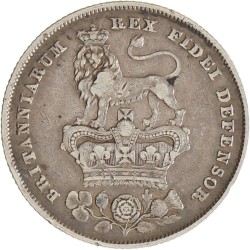 Great Britain. George IV. Shilling. 1826.