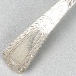 Strooilepel zilver.