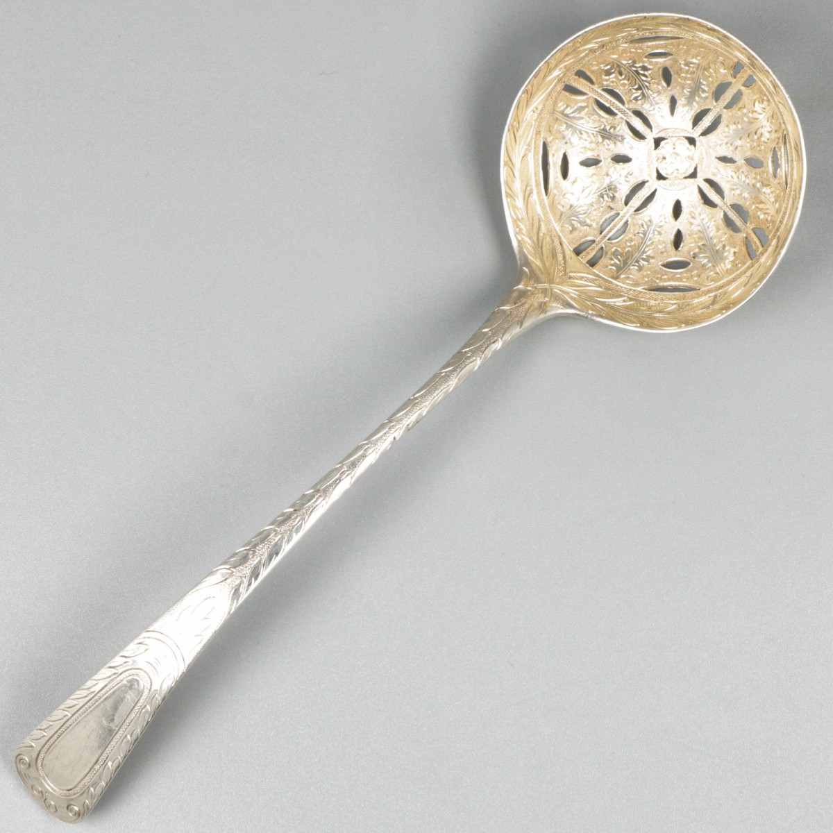 Strooilepel zilver.