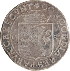 Nederlandse rijksdaalder. Overijssel. 1620 r/r. Zeer Fraai.