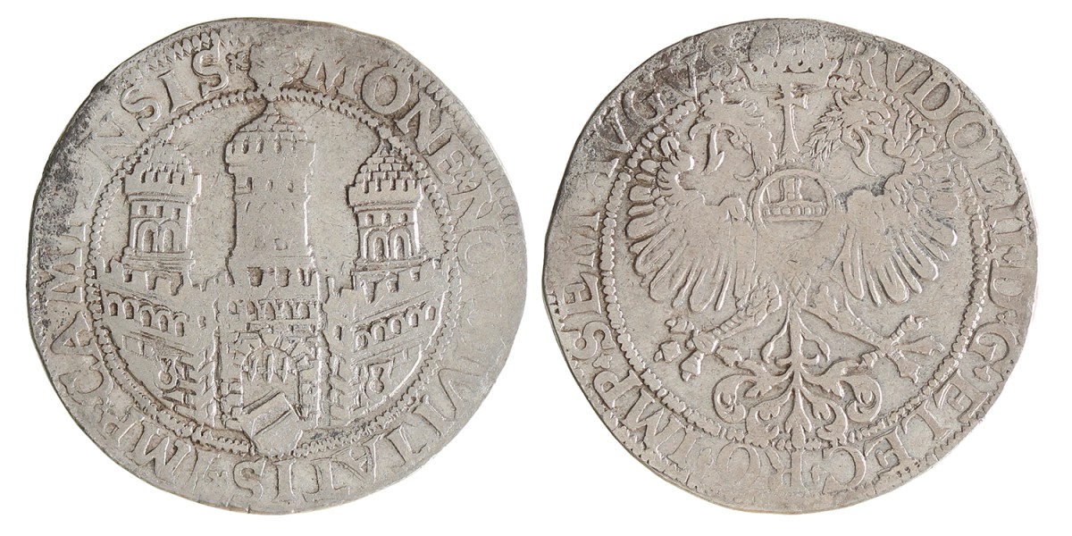 Arendrijksdaalder. Kampen. Rudolf II. Z.j.. Zeer Fraai -.