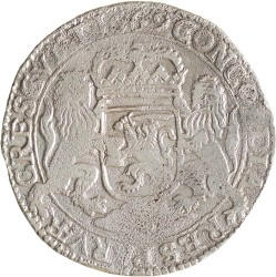 Dukaton of zilveren rijder. Kampen. 1669. Fraai +.