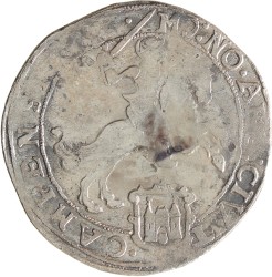Dukaton of zilveren rijder. Kampen. 1669. Zeer Fraai.