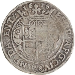 Florijn van 28 stuiver. Deventer. Matthias I. 1618. Zeer Fraai.