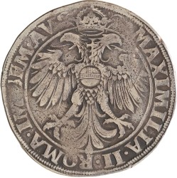 Rijksdaalder. Thorn. Maximiliaan II. 1570. Zeer Fraai -.