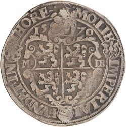 Rijksdaalder. Thorn. Maximiliaan II. 1570. Zeer Fraai -.