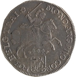 Dukaton of zilveren rijder. Utrecht. 1711. UNC -.