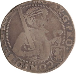 Halve Nederlandse rijksdaalder. Utrecht. 1613. Fraai / Zeer Fraai.